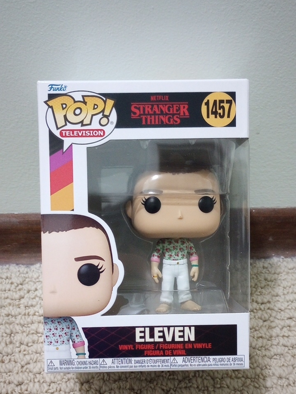 Funko POP! Television Stranger Things #1457 Eleven Vinyl Figure - Green Outfit